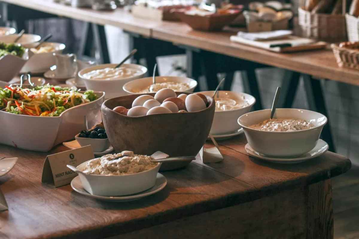 Buffet sulle navi da crociera