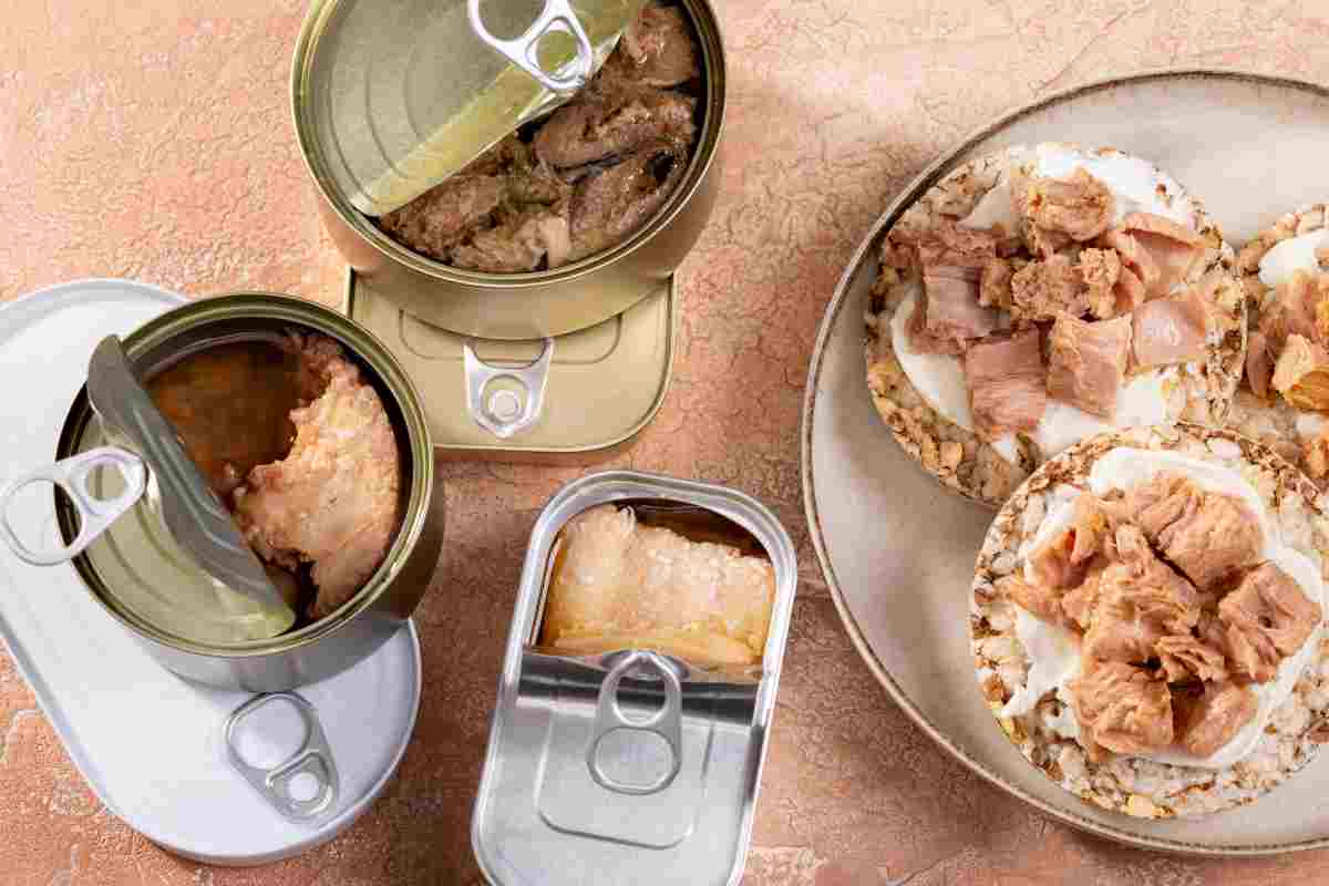Riciclare lattine di tonno