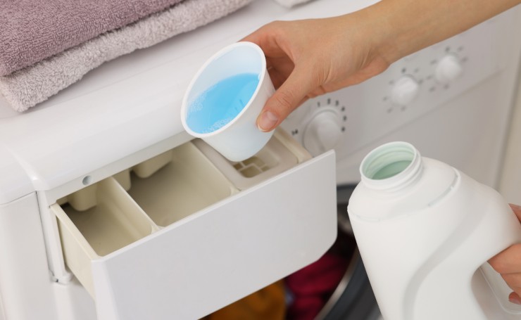 lavatrice scomparti detersivo