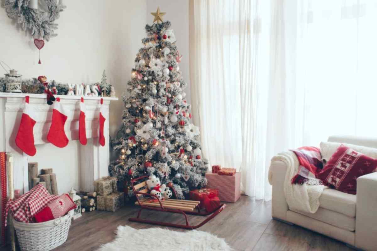 Albero di Natale in casa