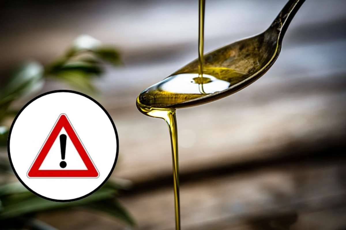 Olio d'oliva pericolo
