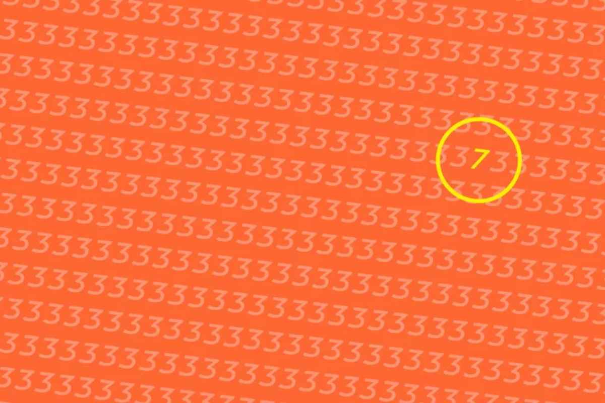 Solo 1 persona su 10 ci riesce: trova l’intruso in meno di 8 secondi