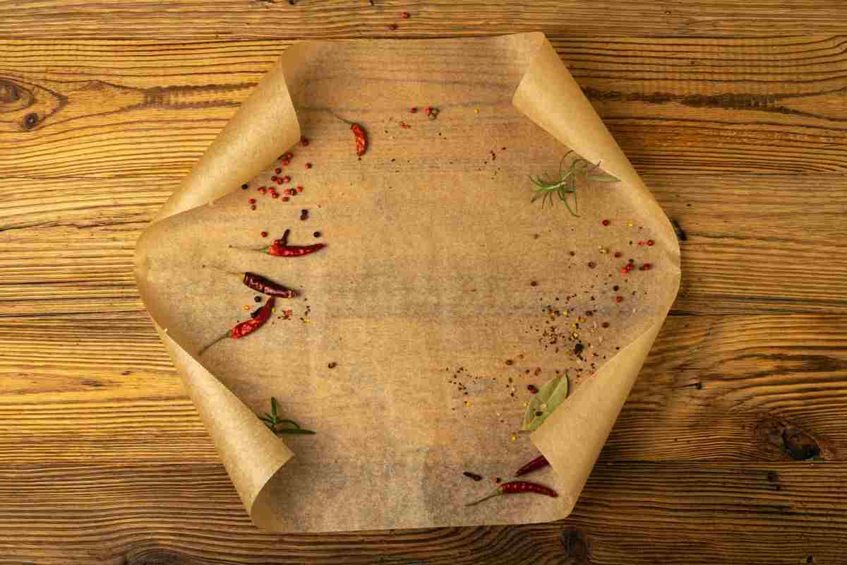 trucco carta forno per sembrare uno chef