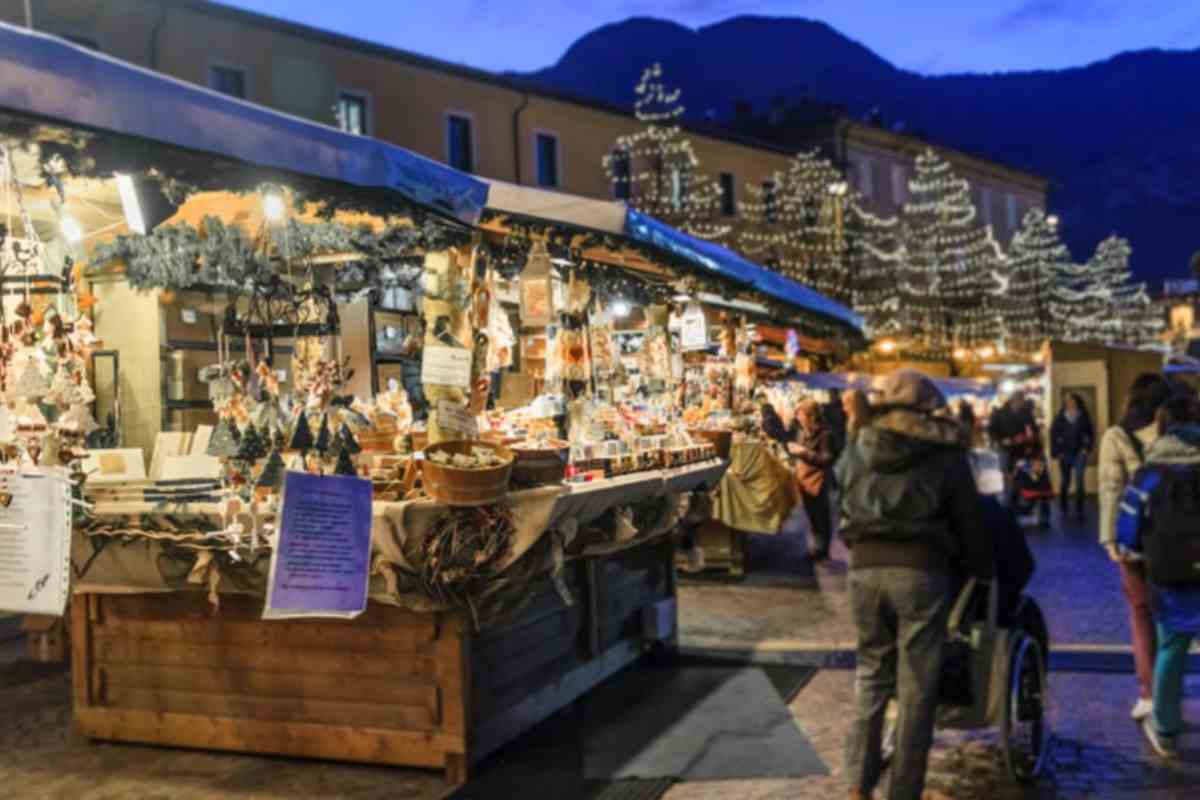 città a Natale