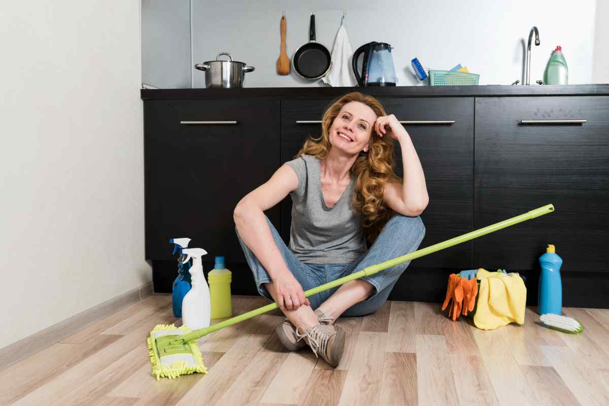 Pulizia del parquet corretta