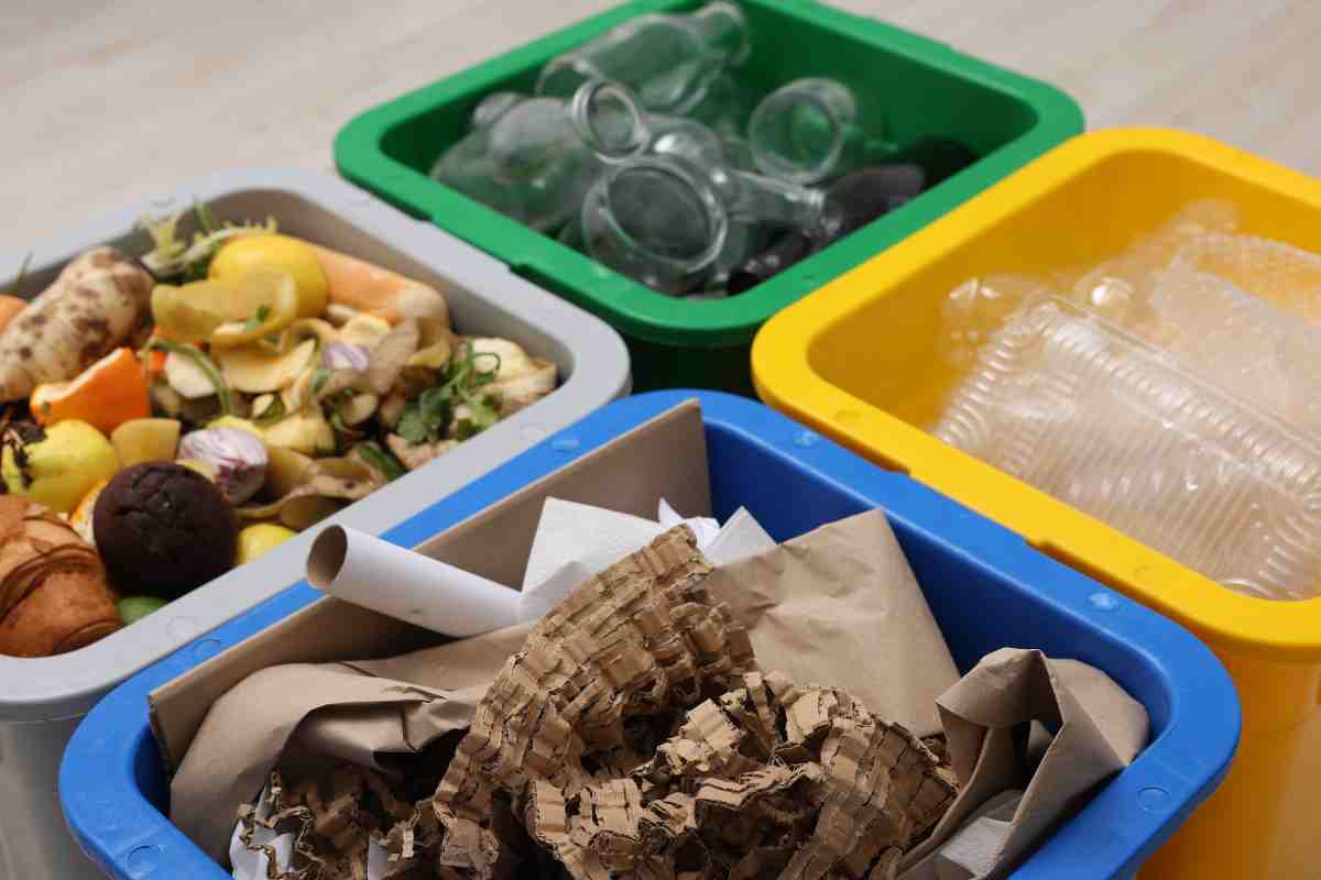 errori raccolta differenziata