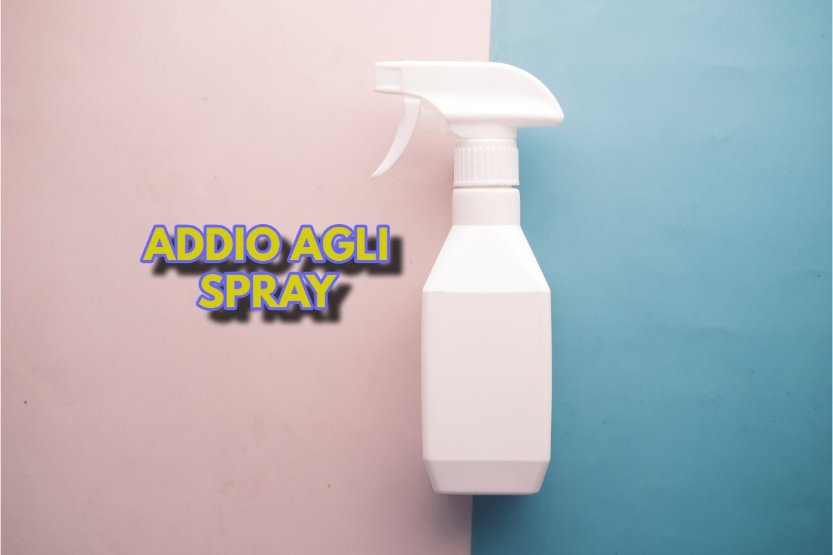 Addio agli spray per ambiente