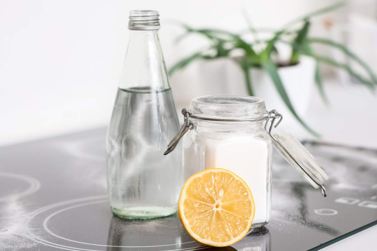 aceto bicarbonato limone