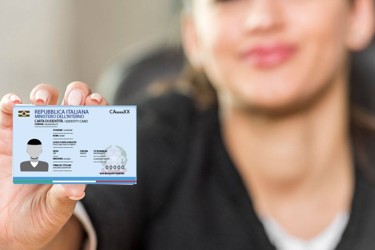 Carta d’identità cartacea