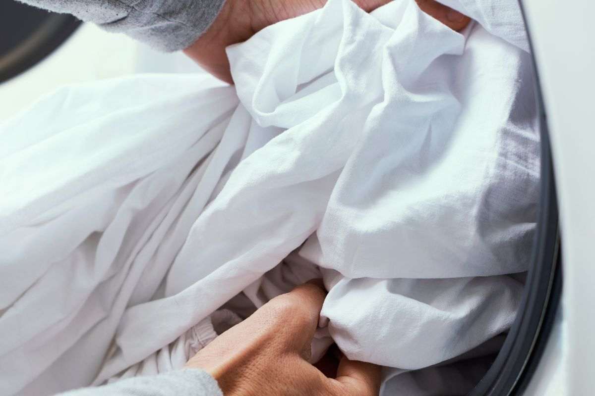trucco per panni bianchi