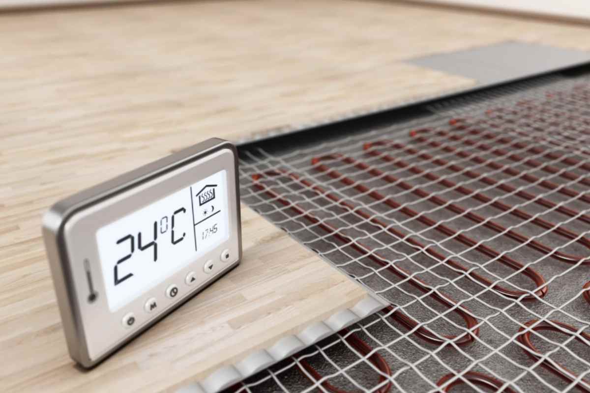 riscaldamento a pavimento