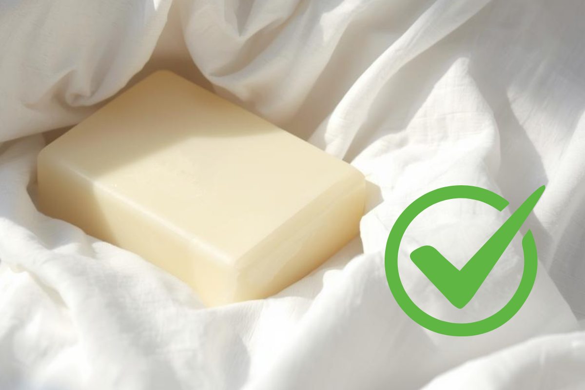 saponetta lenzuola spunta verde