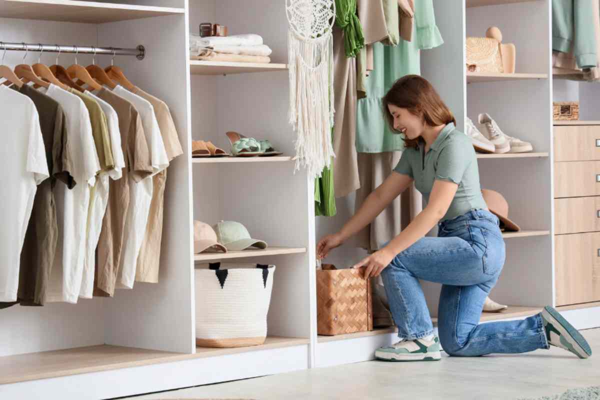 Organizzare l’armadio