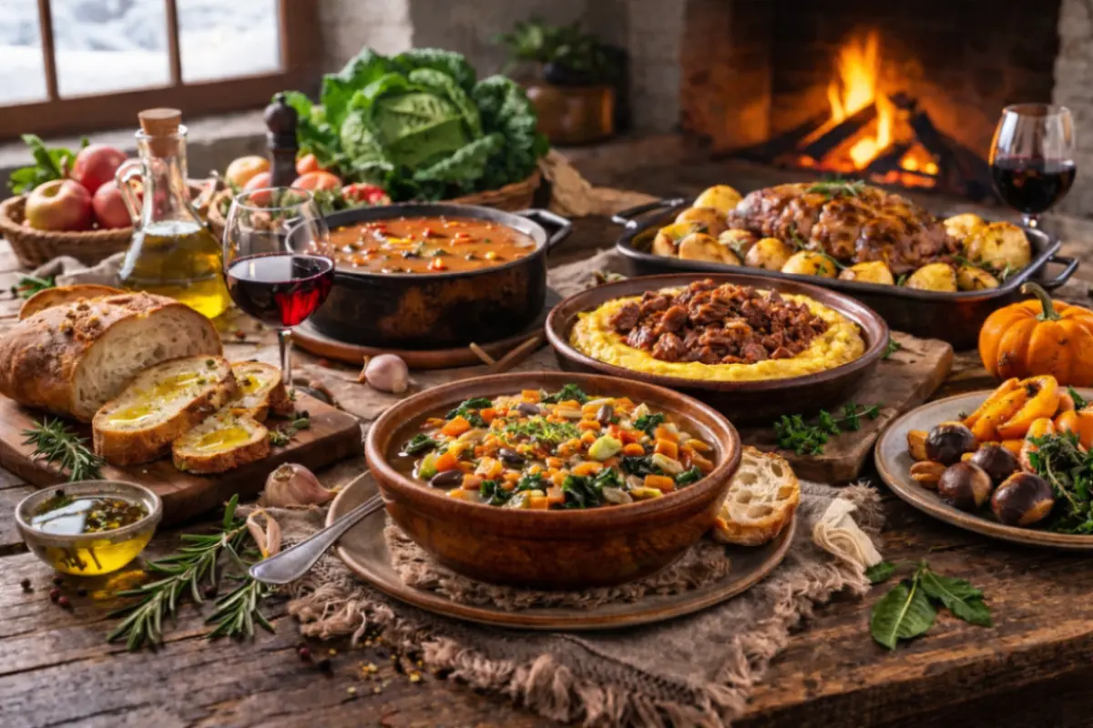 I piatti caldi dell'inverno