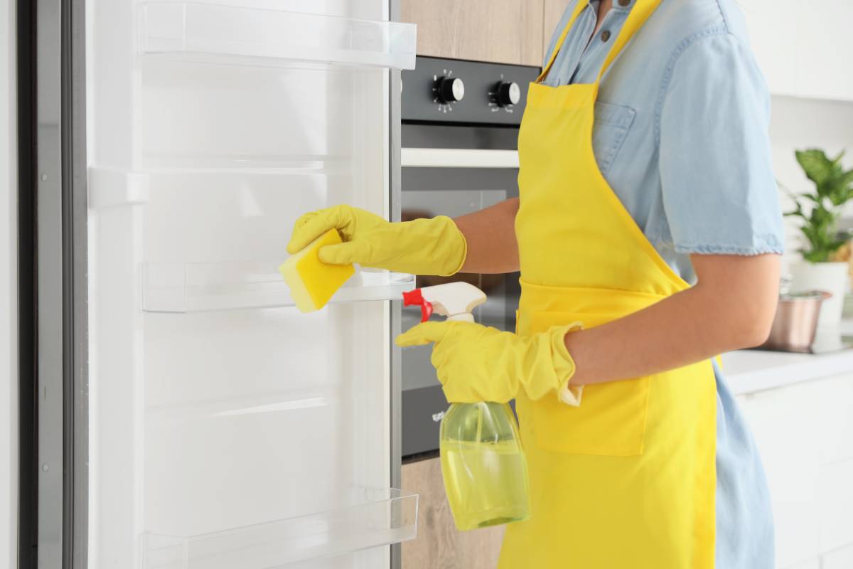 pulizia frigorifero