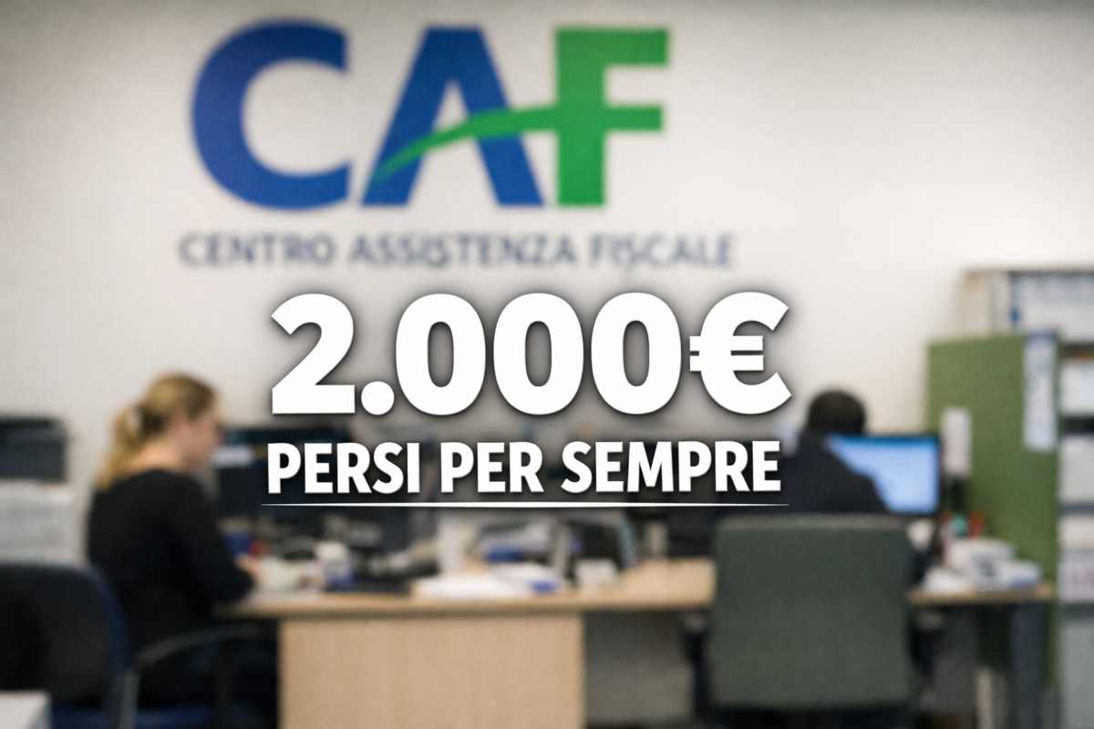 2.000€ persi CAF
