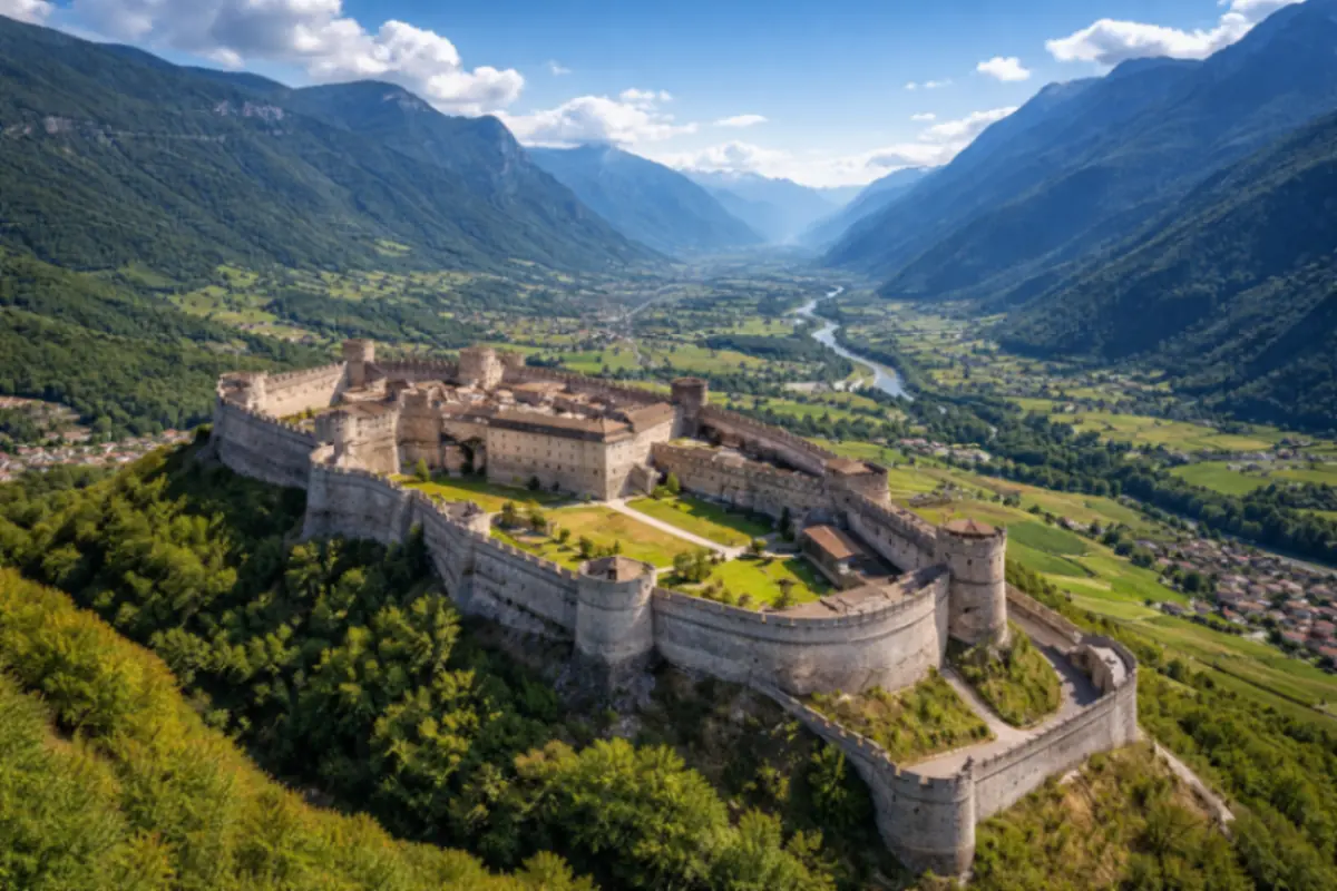 Castel Beseno, la fortezza che domina la valle dell’Adige