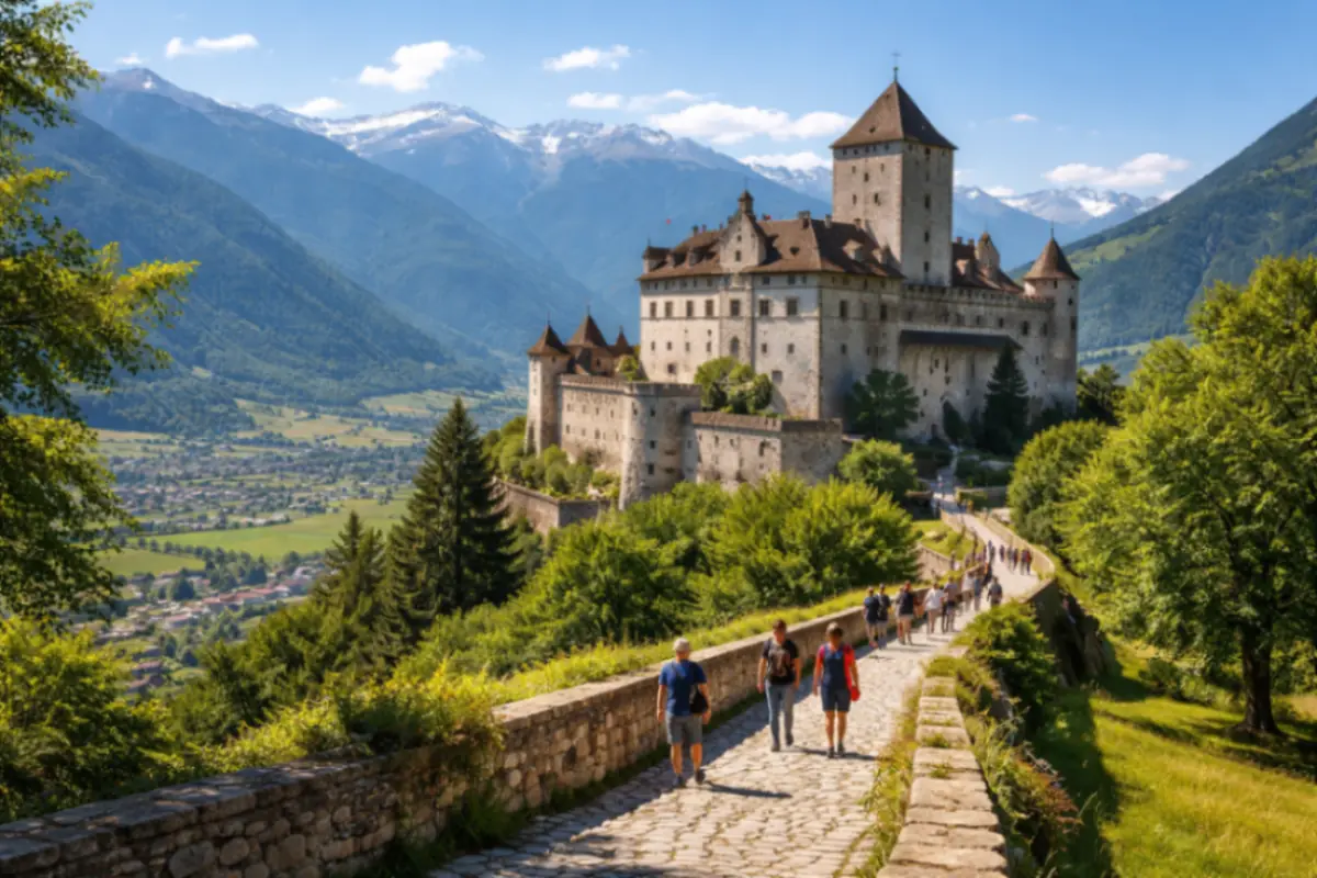 Castel Coira in Val Venosta