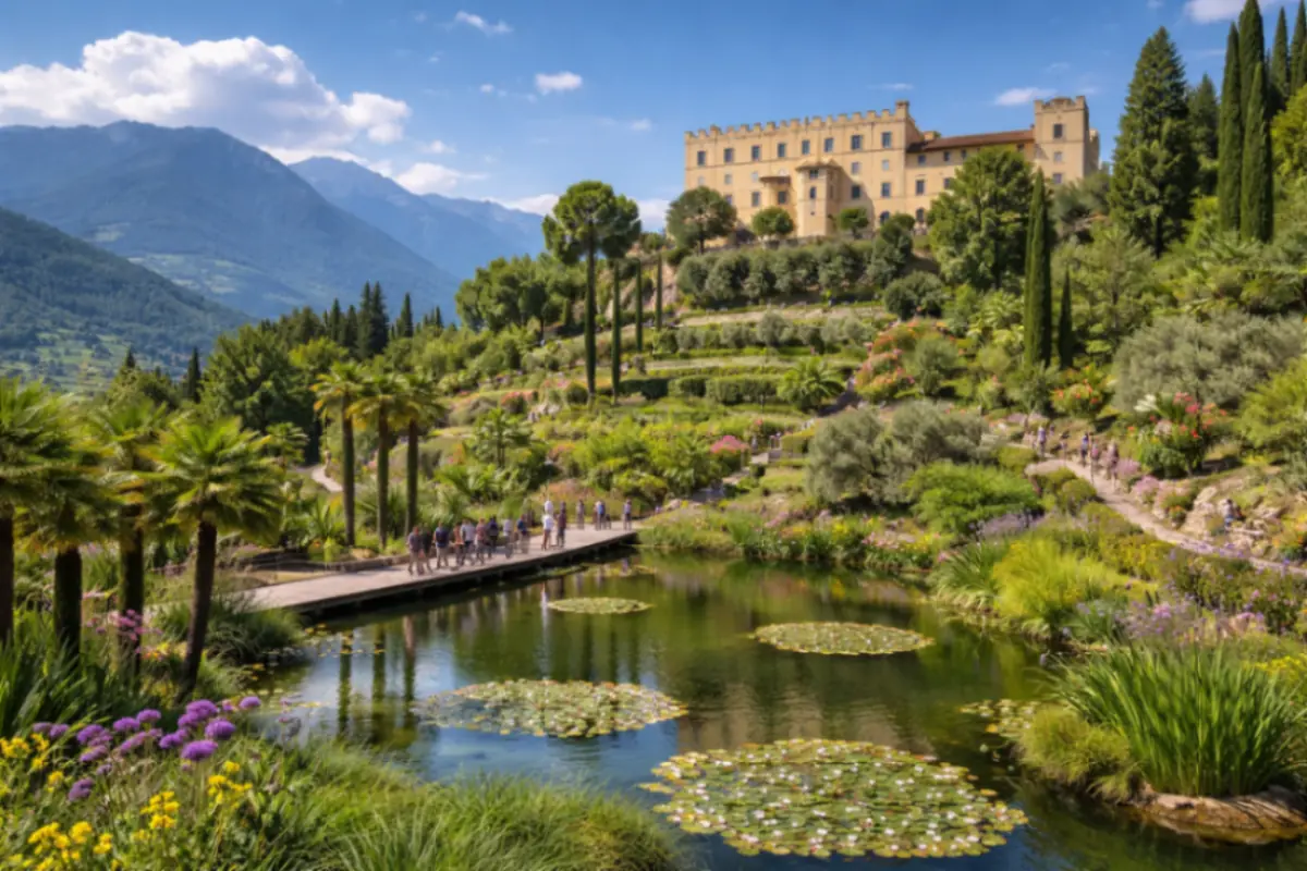 Giardini di Sissi e Castel Trauttmansdorff