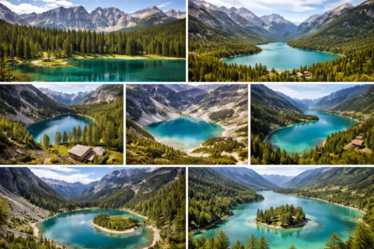 I sette laghi delle Dolomiti