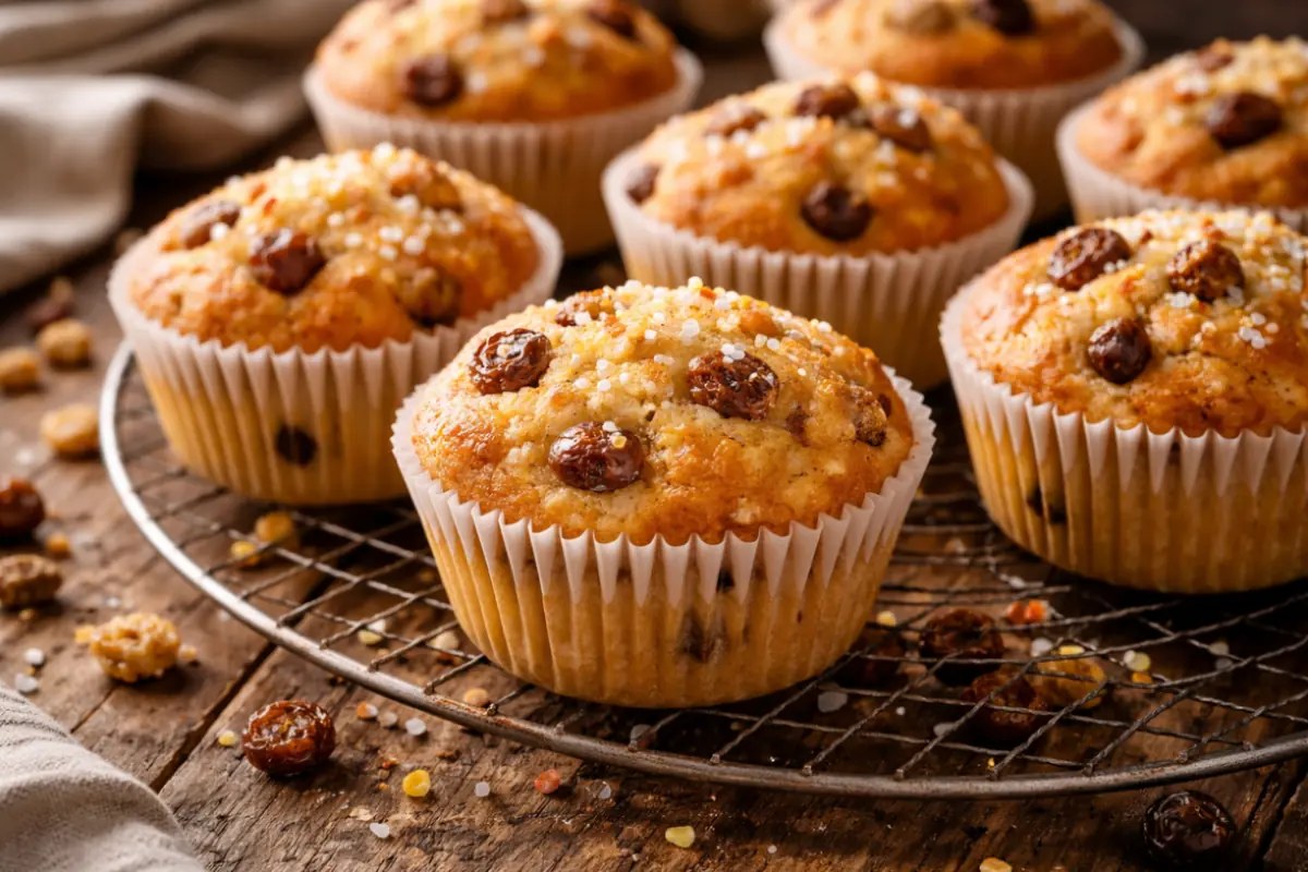 Muffin all’uvetta