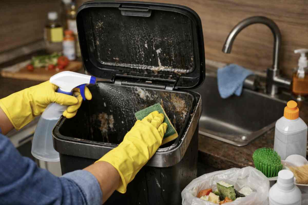 Pulire il bidone non è complicato, ma spesso si fa nel modo sbagliato o troppo velocemente. Il punto chiave è agire in profondità,