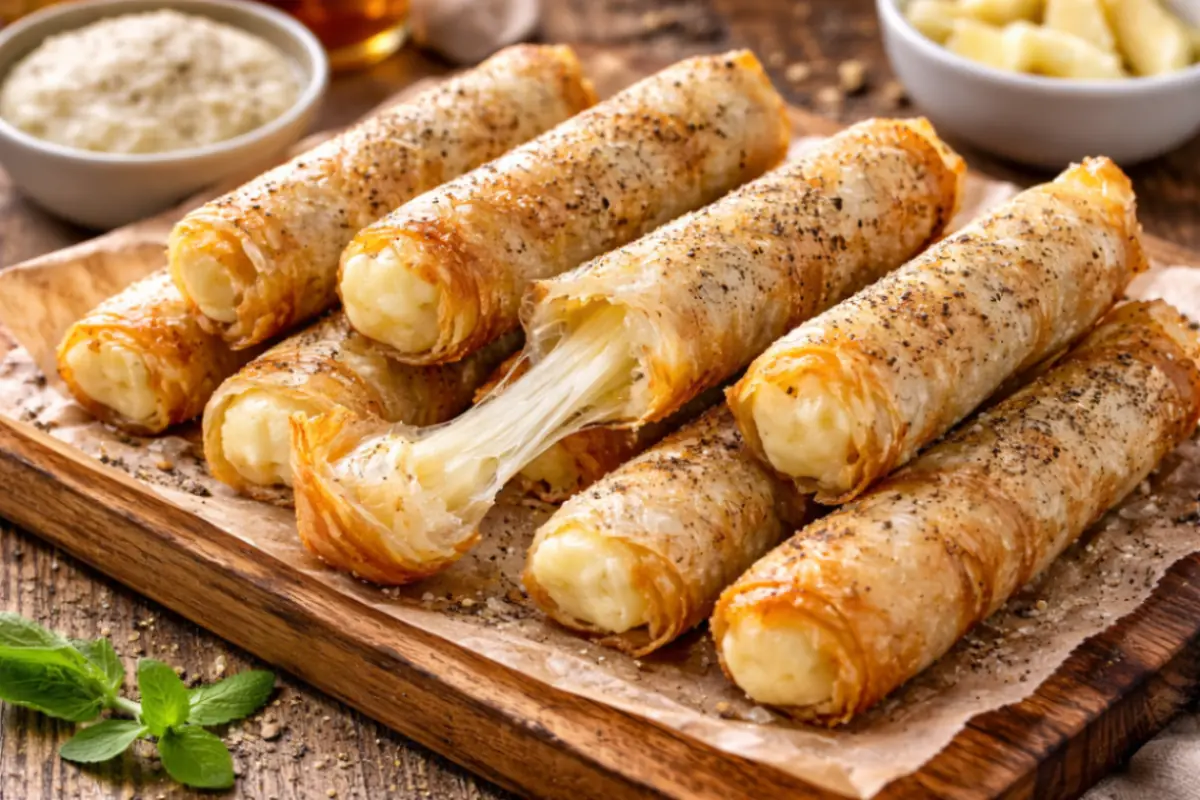 Sticks di formaggio con pecorino romano