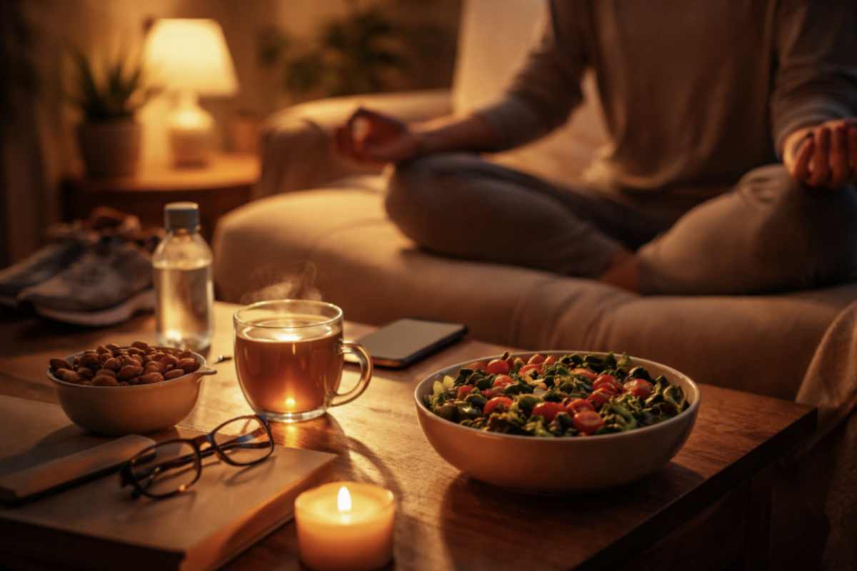 L’illuminazione intensa e la luce blu di smartphone e TV interferiscono con la produzione di melatonina,