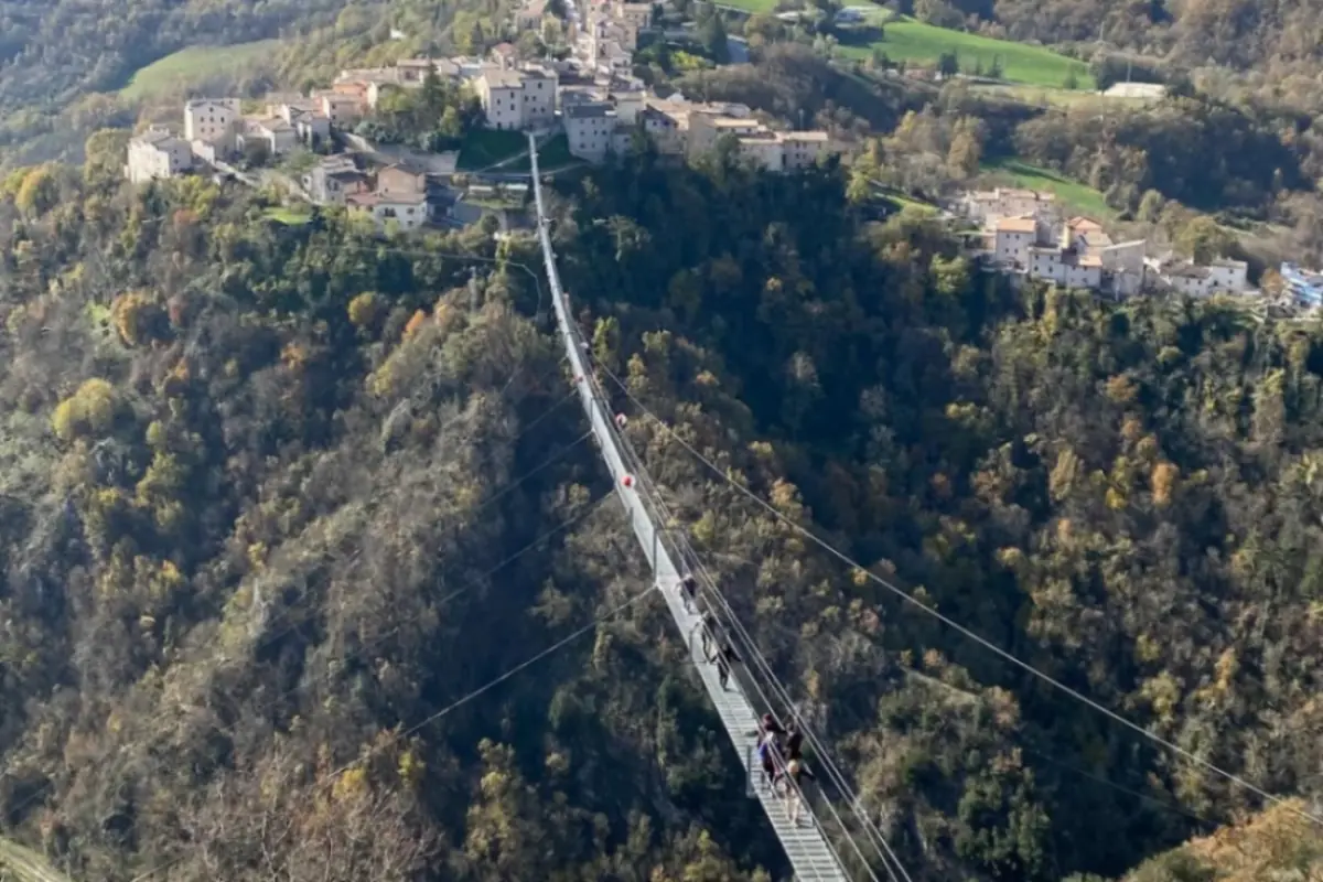 Il Ponte Tibetano di Sellano
