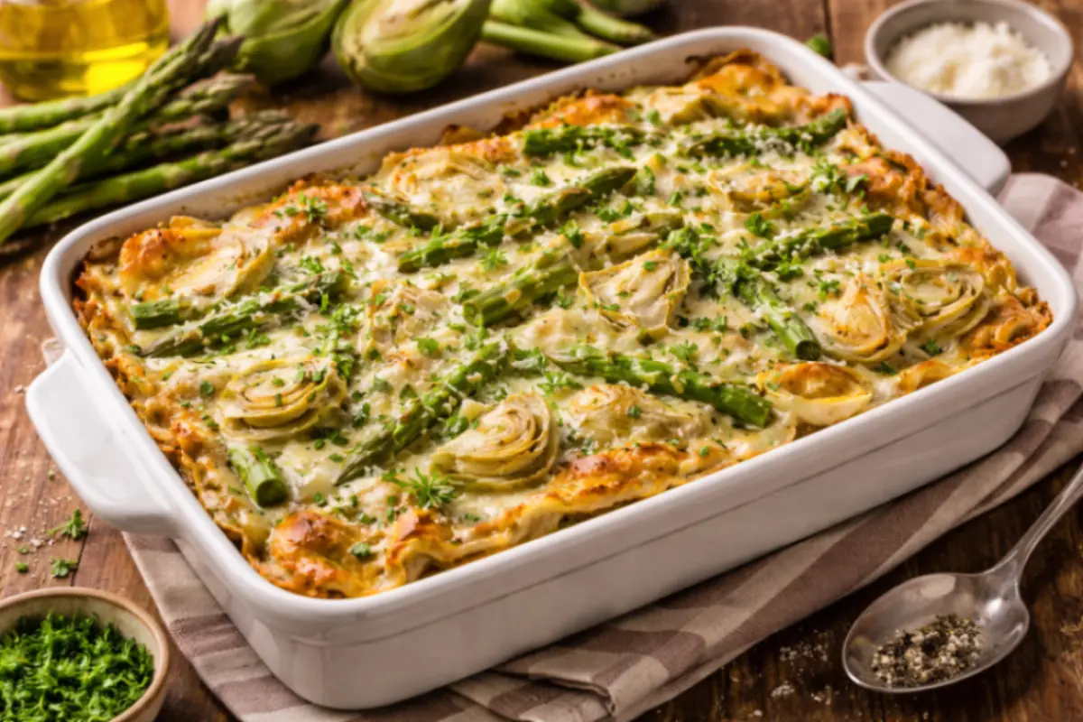 Lasagne bianche di primavera