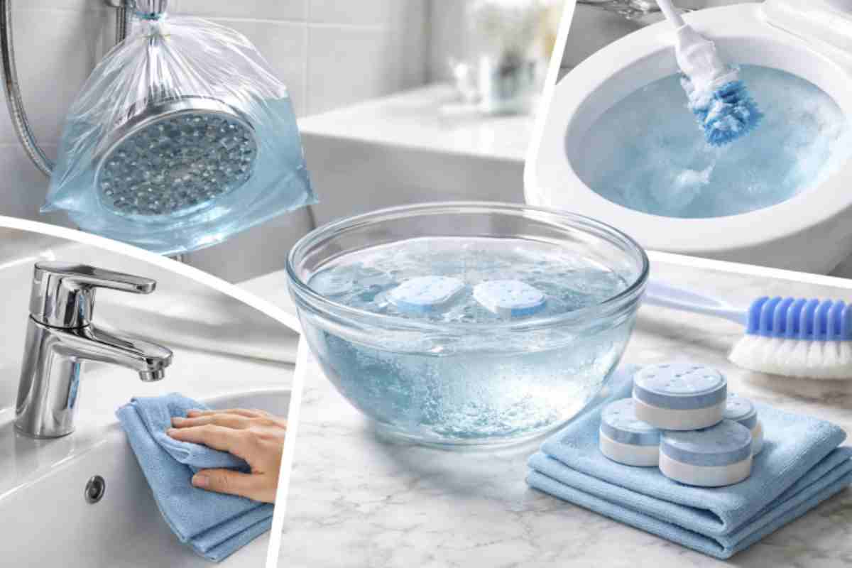 Uno dei punti più critici del bagno è il soffione della doccia. Quando il flusso diventa irregolare o gli ugelli si ostruiscono