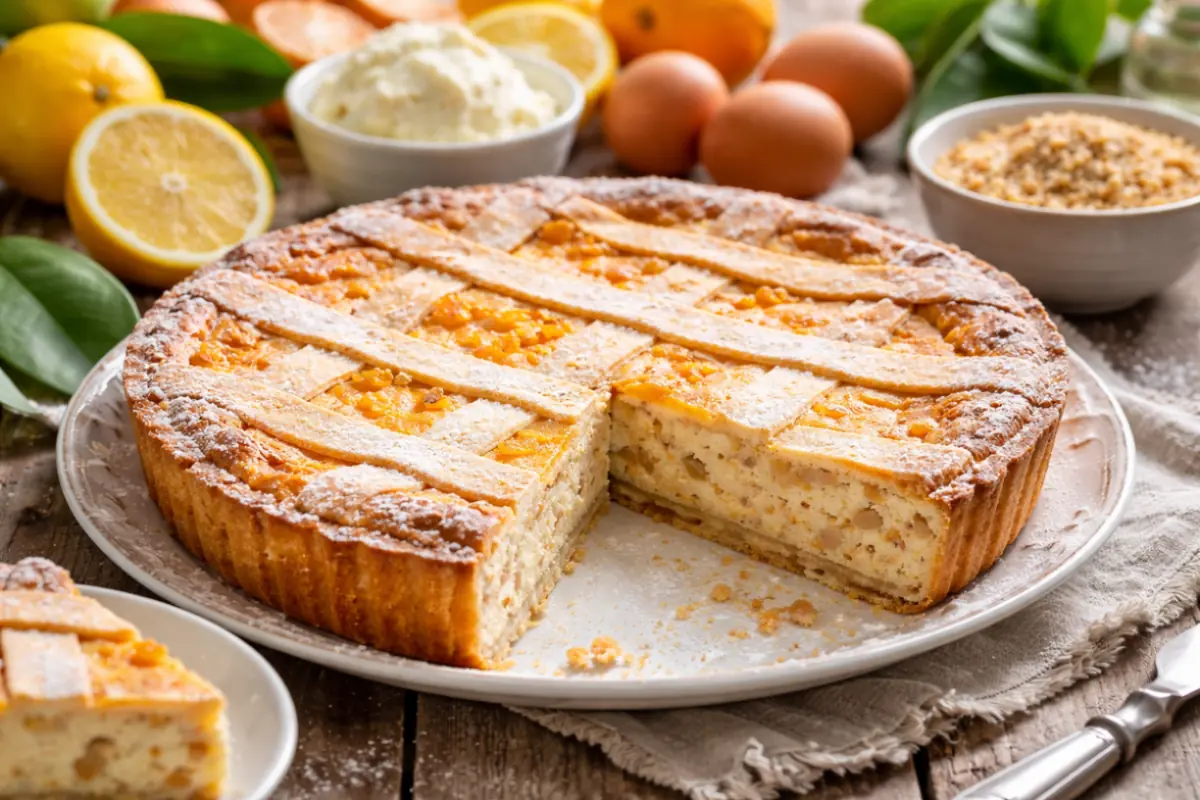 Pastiera napoletana fatta in casa