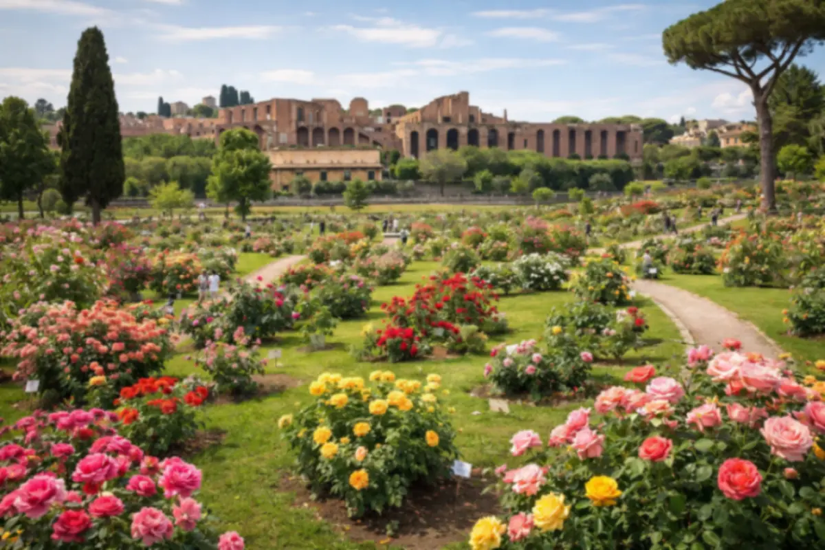 Primavera a Roma, riapre il Roseto Comunale