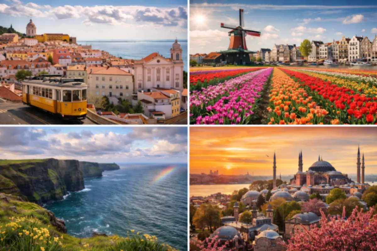 Primavera in Europa: le mete più belle da vedere prima dell’estate