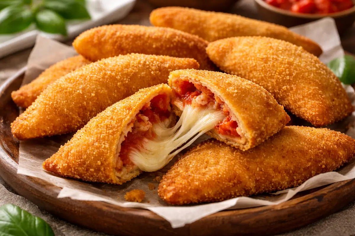 Sofficini fatti in casa: croccanti fuori e filanti dentro