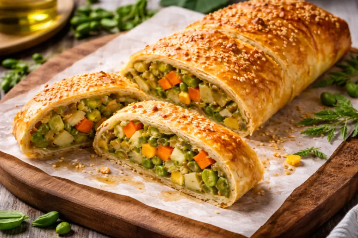 Strudel dell'orto: una deliziosa variante salata del classico dolce trentino