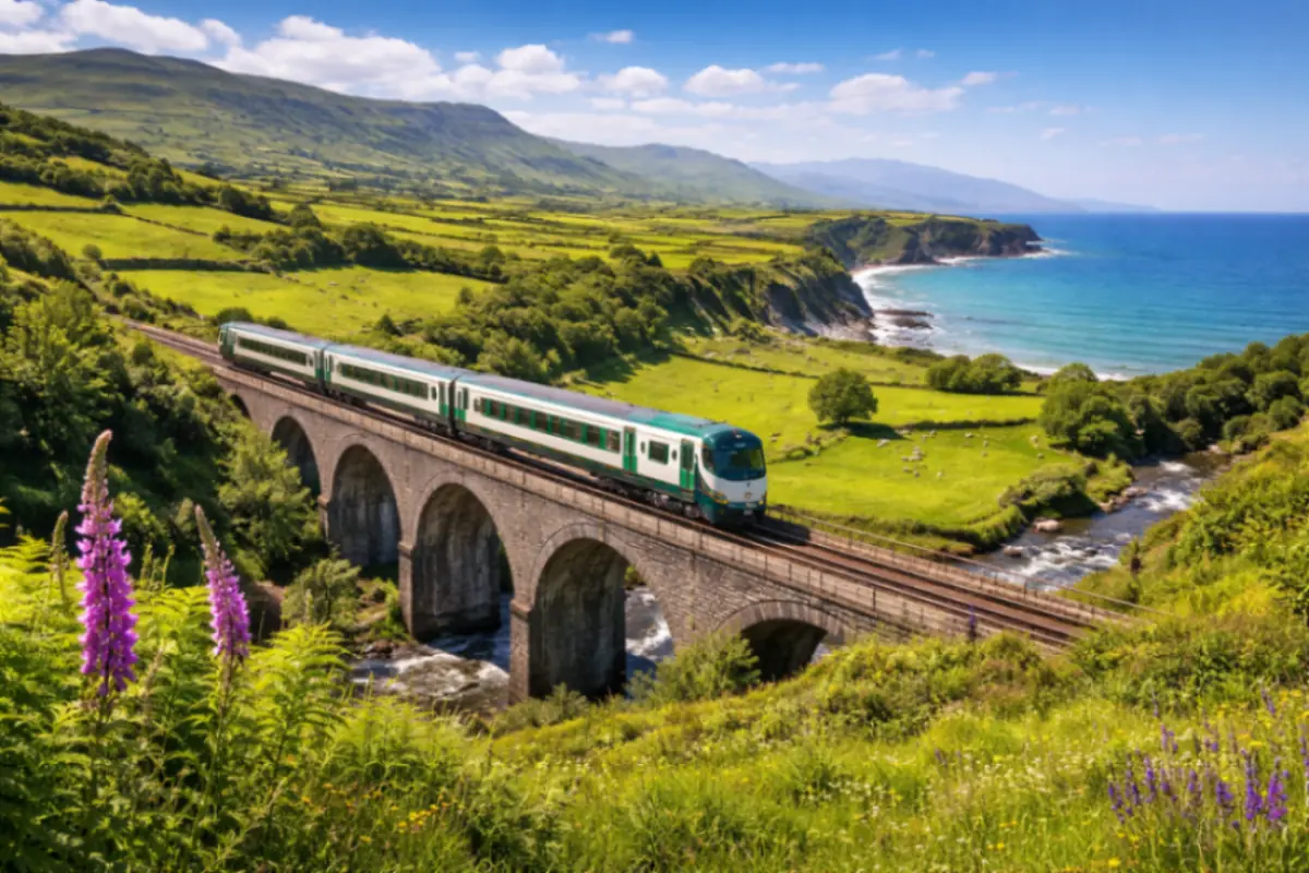 Viaggiare in treno in Irlanda