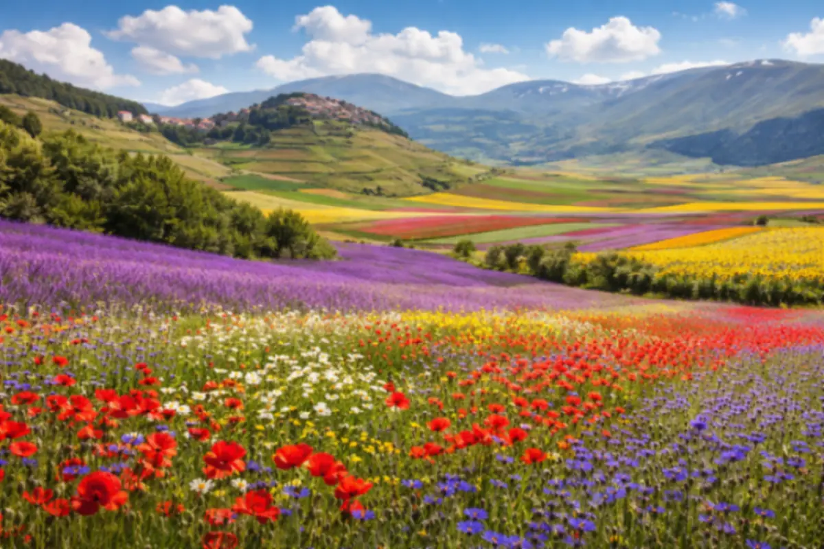 Viaggiare seguendo i fiori