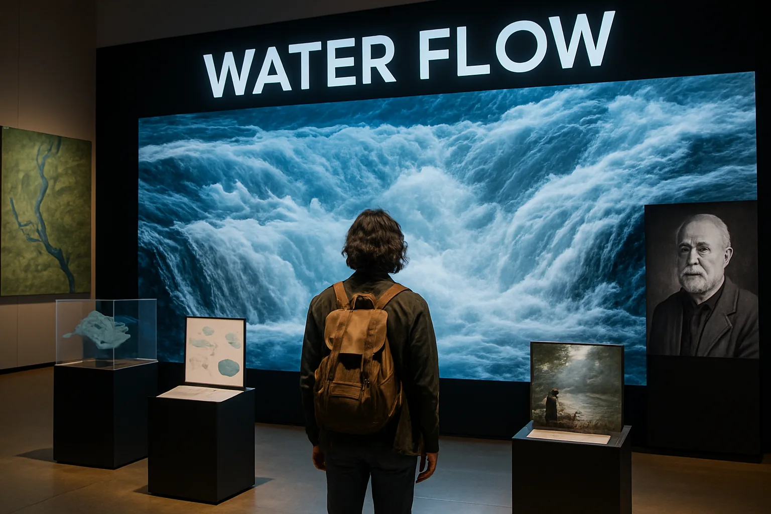 WATER FLOW al MUSE: acqua, arte, scienza e umanità in mostra