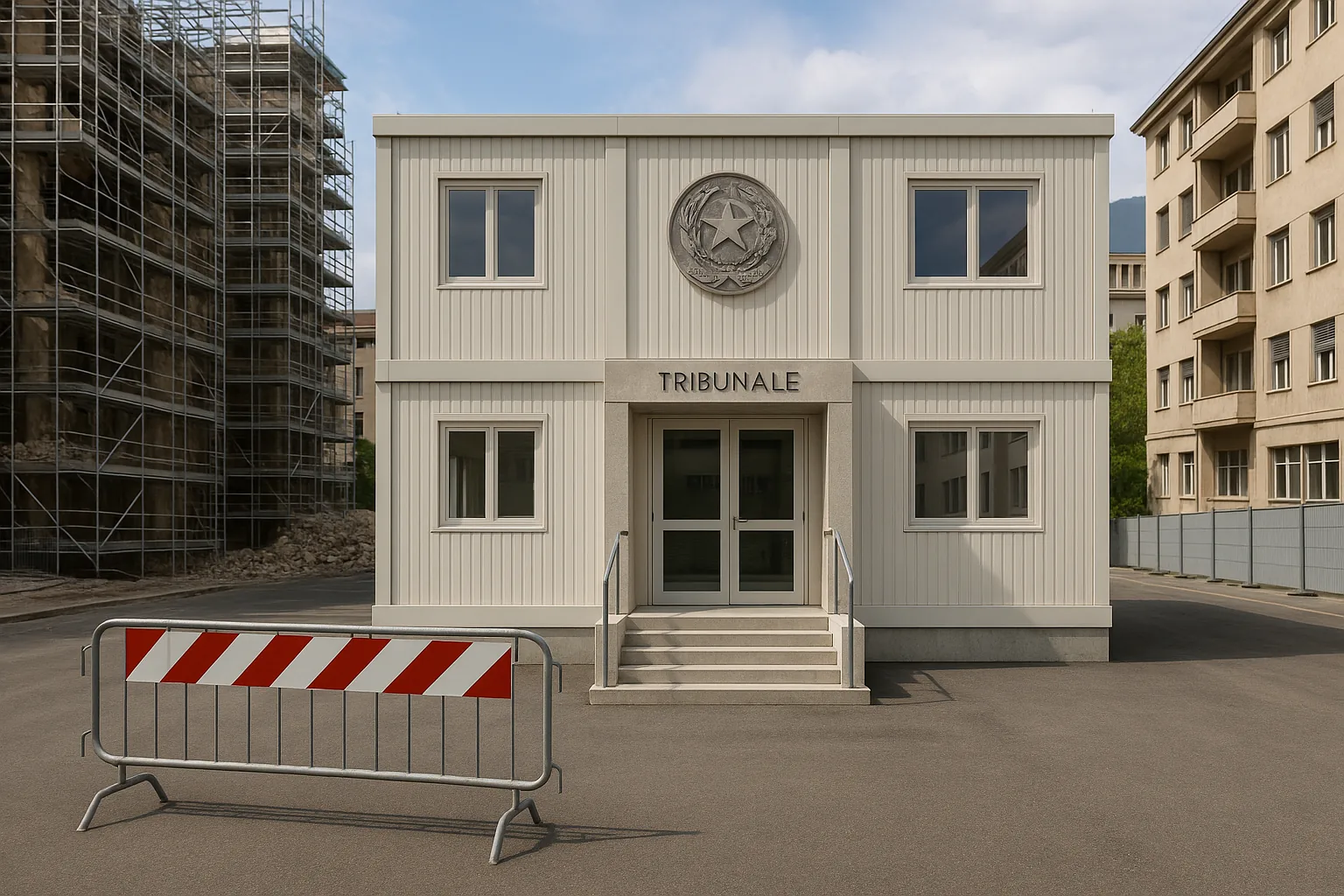 Tribunale di Bolzano, il trasferimento in via Alto Adige dopo il crollo del 16 luglio