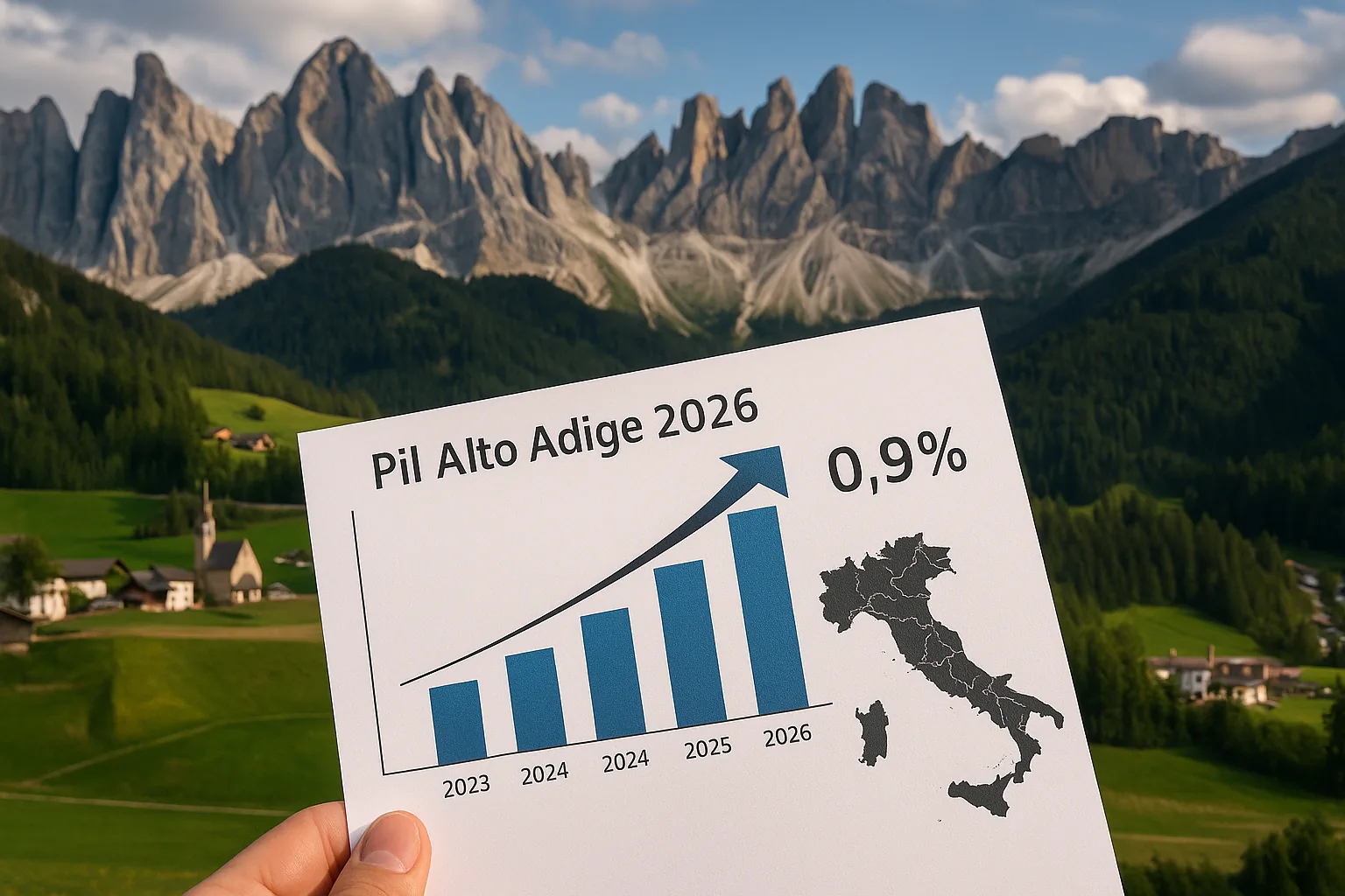 Pil Alto Adige 2026: crescita dello 0,9% nonostante incertezze economiche
